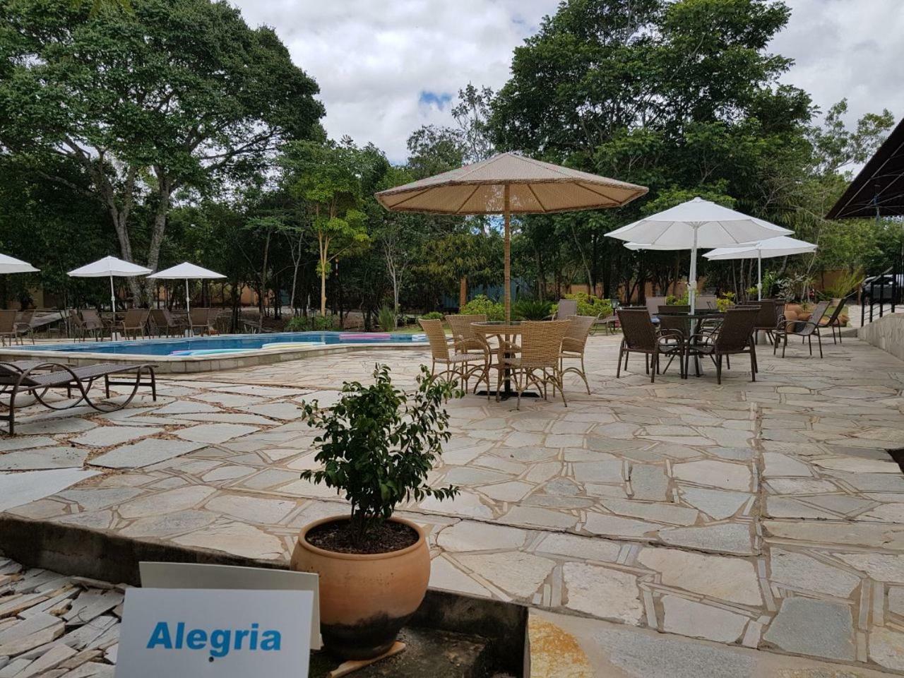 Hotel Orla Morada Do Sol Pirenópolis Exterior foto